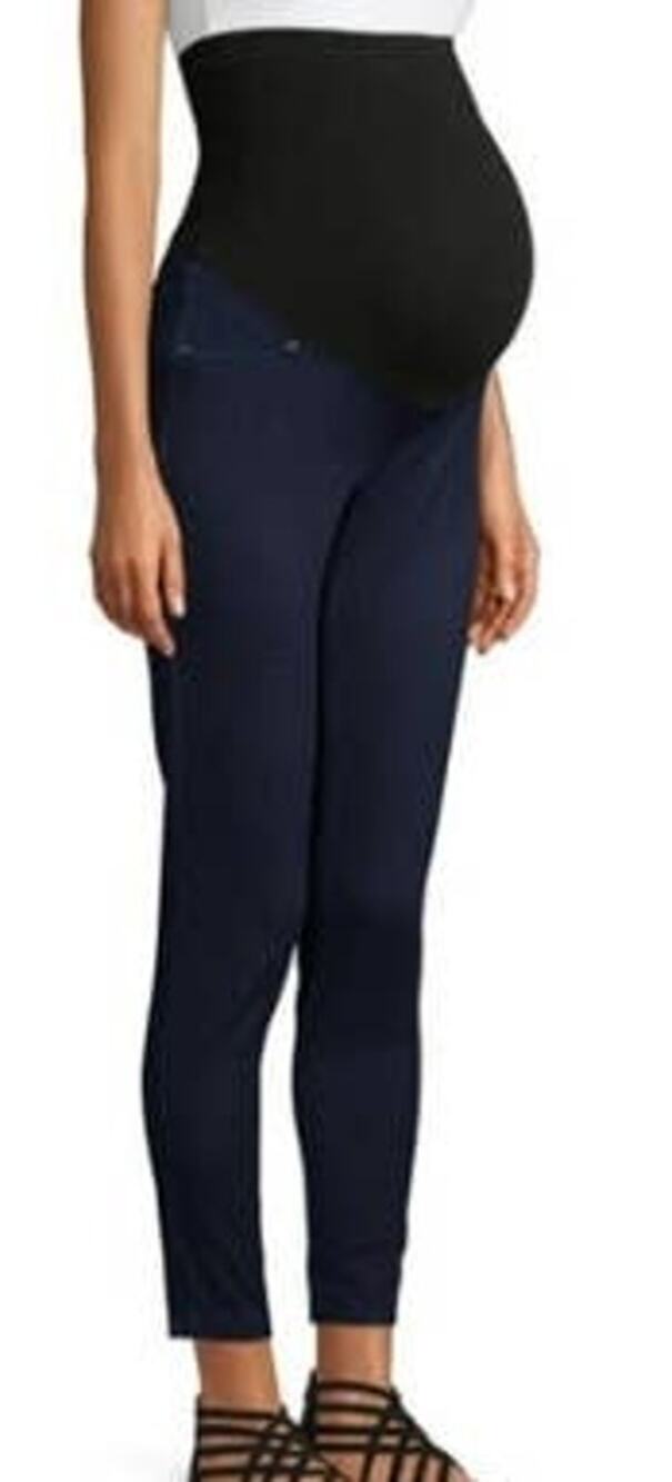 Time and true women's comfort belly band maternity jegging size XL